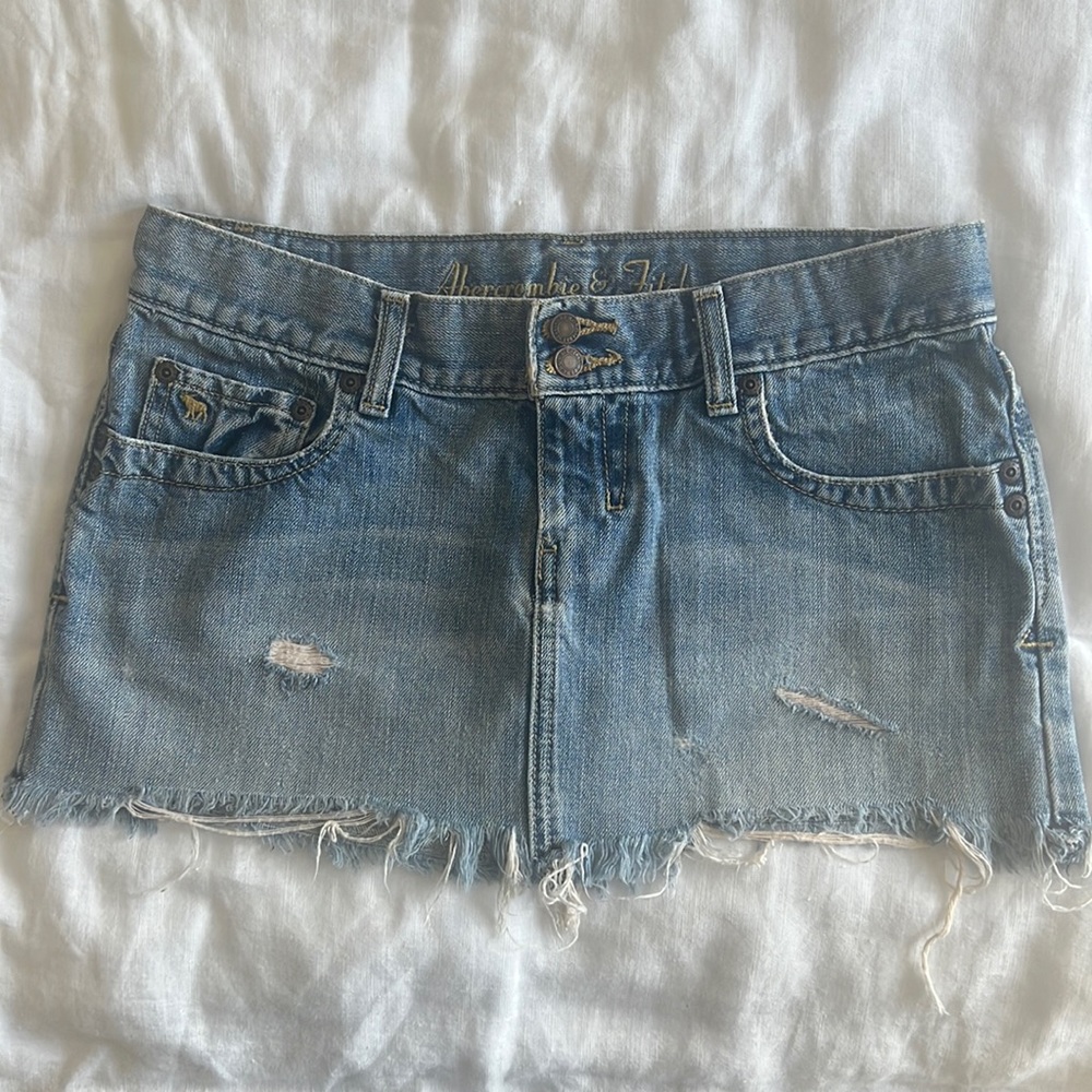 Abercrombie & Fitch Denim Skirt